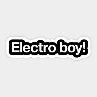 Electro boy! Sticker